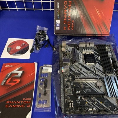 【横浜駅前店】中古  ASRock Z490 Phantom Gaming 4 (Z490 1200 ATX) 3400008654 