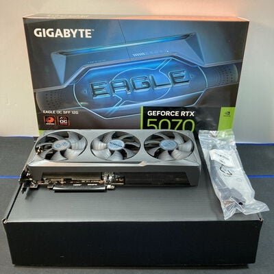 【大宮店】中古  GIGABYTE GeForce RTX5070 GV-N5070EAGLE OC-12GD  1250007067 