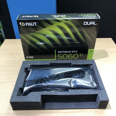 【甲府飯田店】中古  Palit NE7506T019P1-GB2062D(RTX5060Ti Dual 8G) 178252 