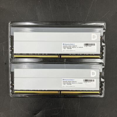 【大須店】中古  ﾄﾞｽﾊﾟﾗｾﾚｸﾄ D4D3200-16G2A1-RGB-WH(DDR4-3200 16GBx2) 3120023306 