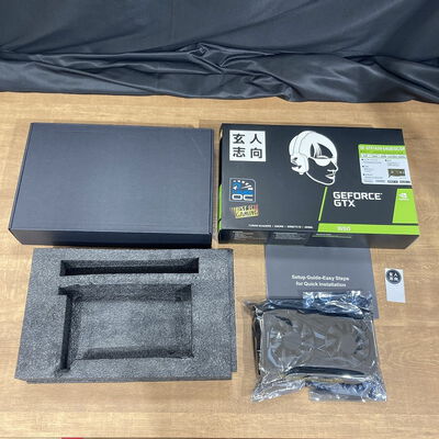 【静岡東瀬名店】中古  玄人志向 GF-GTX1650-E4GB/OC/DF (GTX1650 4G GDR5) 139577 