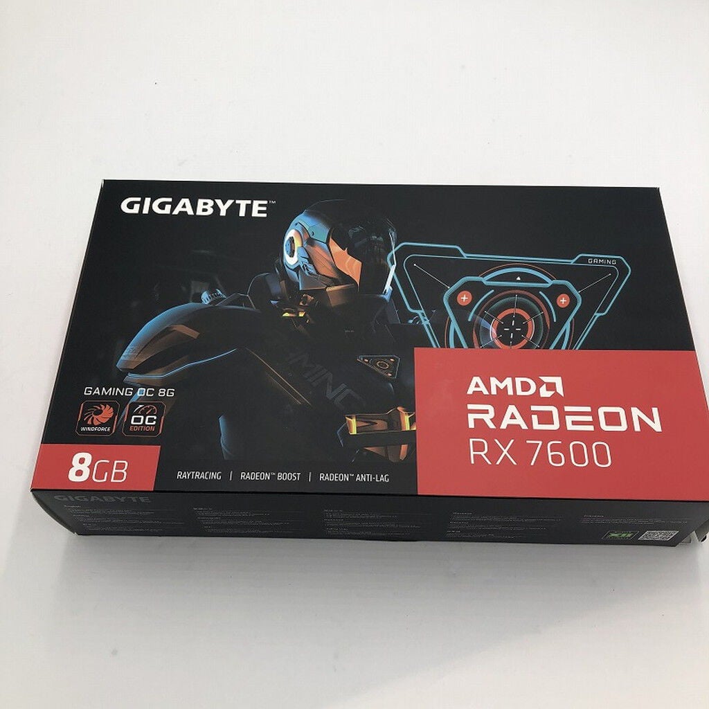 中古 GIGABYTE GV-R76GAMING OC-8GL(RX7600) 4580002148 （368099