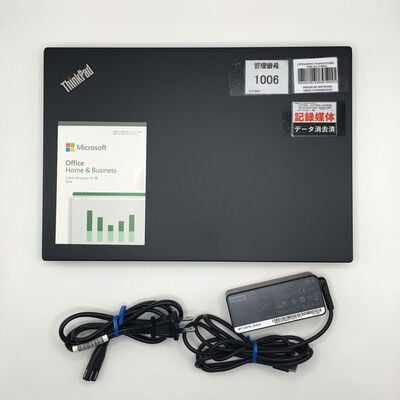 【佐賀南部バイパス店】中古  LENOVO ThinkPad X13 MSO (AMD Ryzen 5 Pro 4650U 2.10GHz/32GB DDR4 (PC4)/SSD256GB/-/オンボード/13.3/1920x1080/Wi-Fi/WEBCAM/W11P/Microsoft Office Home and Business 2024) 190622 