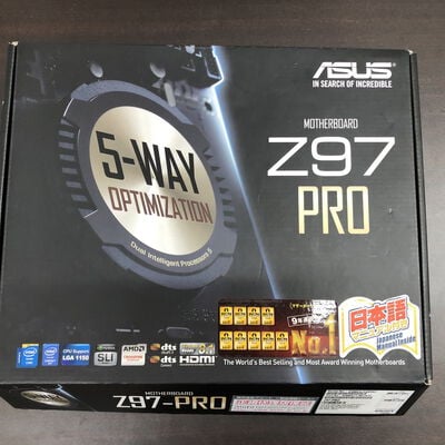 【福山ココローズ店】中古  ASUS Z97-PRO (Z97 1150 ATX DDR3) 125678 