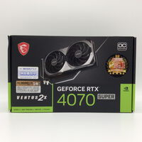 中古  MSI GeForce RTX 4070 SUPER 12G VENTUS 2X OC (RTX4070 SUPER 12GB) 163393 