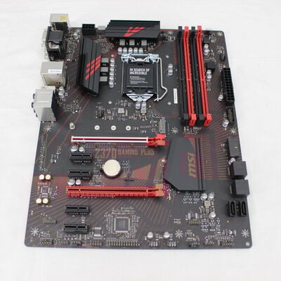 【通販センター】中古  MSI Z370 GAMING PLUS (Z370 1151 ATX DDR4) 136216 