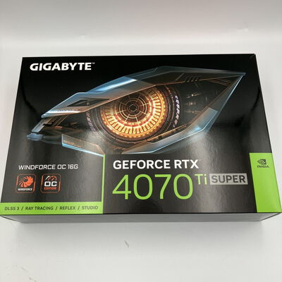 【町田店】中古  GIGABYTE GV-N407TSWF3OC-16GD (RTX4070Ti SUPER 16GB) 164248 