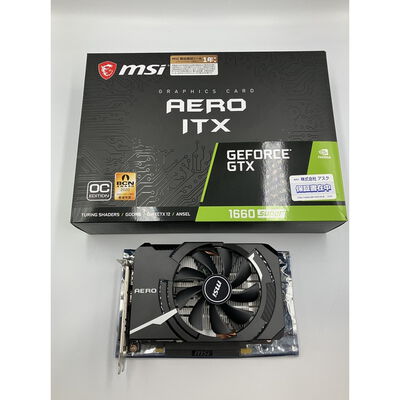【座間相武台】中古  MSI GeForce GTX 1660 SUPER AERO ITX OC (GTX1660 SUPER) 141207 