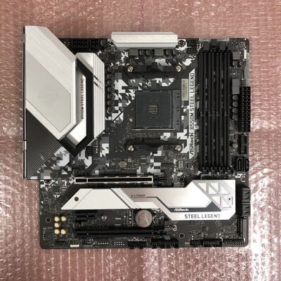 【宮崎恒久店】中古  ASRock B550M Steel Legend (B550 AM4 mATX DDR4) 142939 