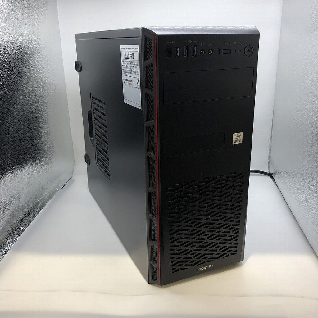 【中古】pc 中古 インバースネット FRONTIER(Intel Core i7 10700F/16GB