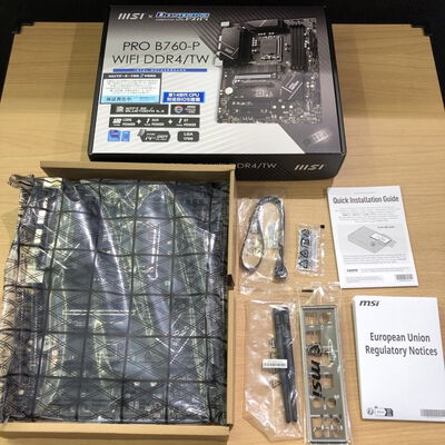 【甲府飯田店】中古  MSI PRO B760-P WIFI DDR4/TW (B760 1700 ATX DDR4) 167318 