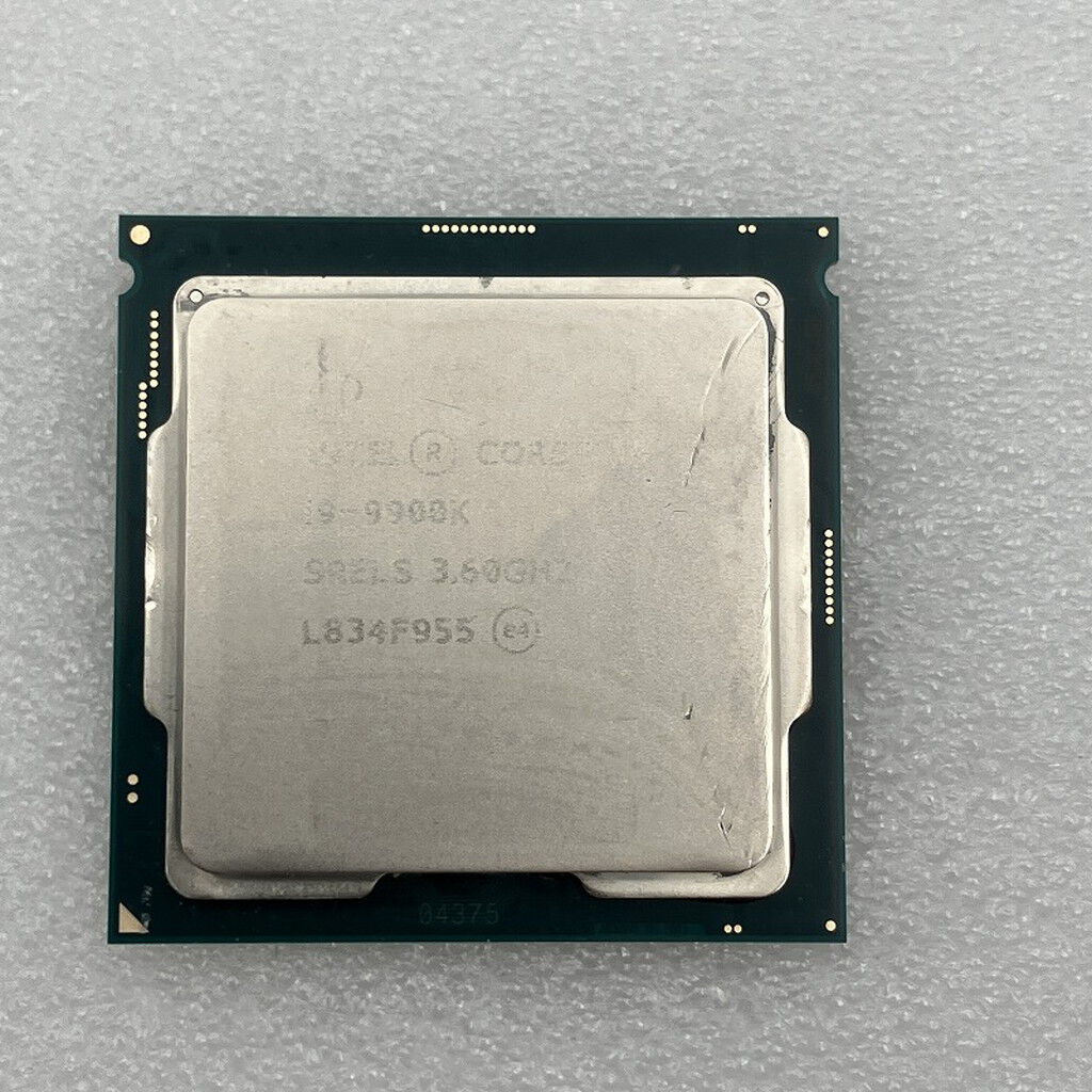 中古 INTEL Core i9 9900K (1151/3.60GHz/16M/C8/T16) 138482 （321618
