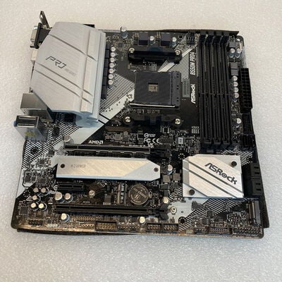【京都店】中古  ASRock B550M Pro4 (B550 AM4 mATX DDR4) 142938 
