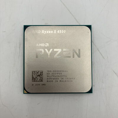【なんば店】中古  AMD Ryzen 5 4500 (AM4/3.6GHz/11M/C6/T12/65W) 150745 