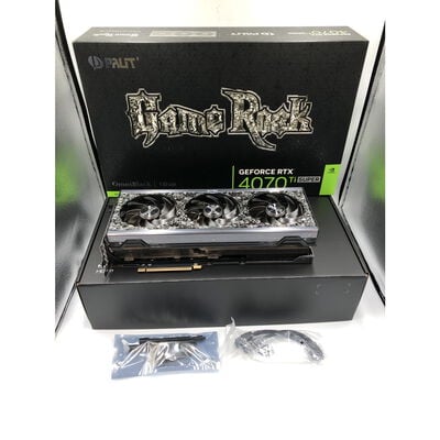 【水戸赤塚店】中古  Palit NED47TS019T2-1020Q(RTX4070Ti Super GR OmniBK) 192388 