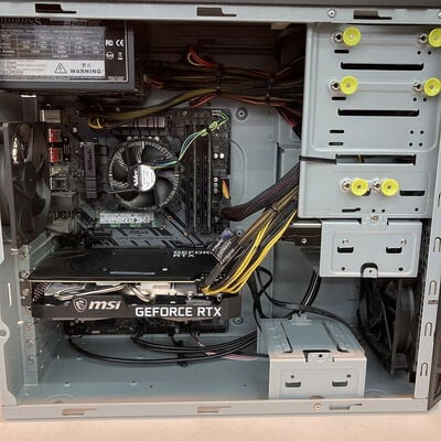 【京都店】中古  インバースネット FRONTIER FRGAH470/37WS/NTK (Core i7 10700F/16GB/SSD1TB+HDD2TB/なし/RTX3070 8GB) 3180006312 