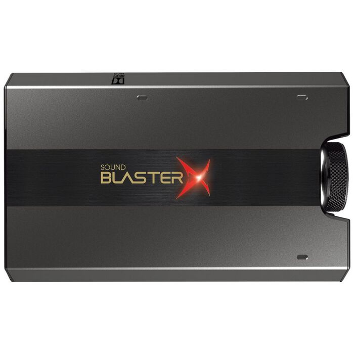 CREATIVE Sound BlasterX G6 SBX-G6 (ハイレゾ対応ゲーミングUSB DAC)