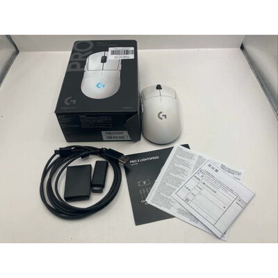 【仙台店】中古  Logicool PRO2 LIGHTSPEED Wireless Gaming Mouse G-PPD-002WL-WH 3240011191 