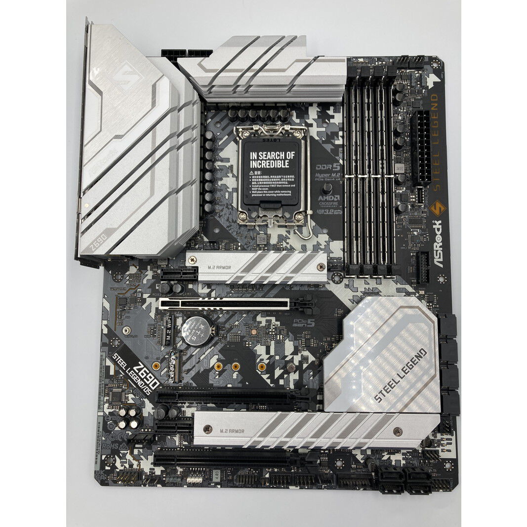 中古 ASRock Z690 Steel Legend (Z690 1700 ATX DDR4) 148230