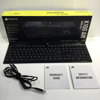 【松山環状枝松店】中古  CORSAIR K100 AIR WIRELESS CH-913A01U-JP 4560001147 