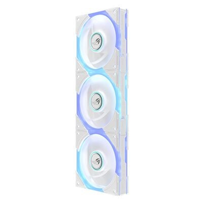 ASUS  ROG EURUX GR120 FAN ARGB REVERSE WHITE 3IN1 (120mm ホワイト リバースファン 3個パック) 