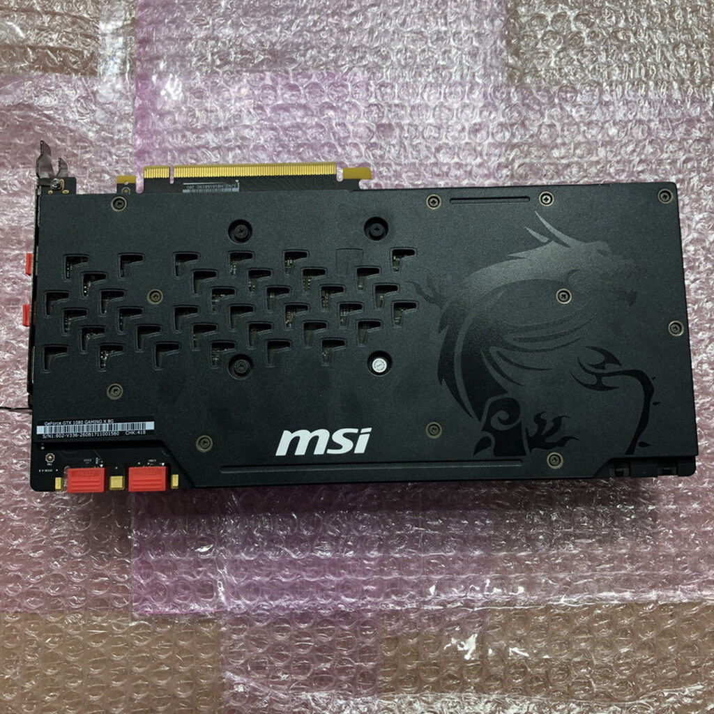 中古 MSI GTX 1080 GAMING X 8G（GTX1080 8GB） 3480040592 （366191