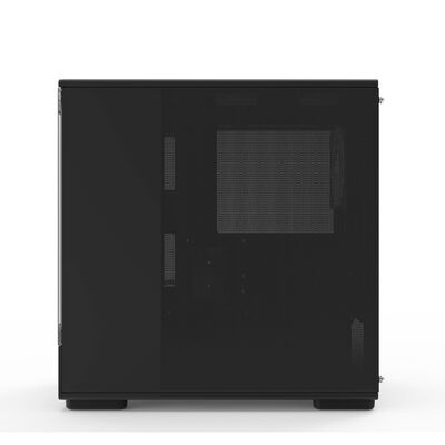 ZALMAN  P10 BLACK (MicroATX ガラス ブラック) 
