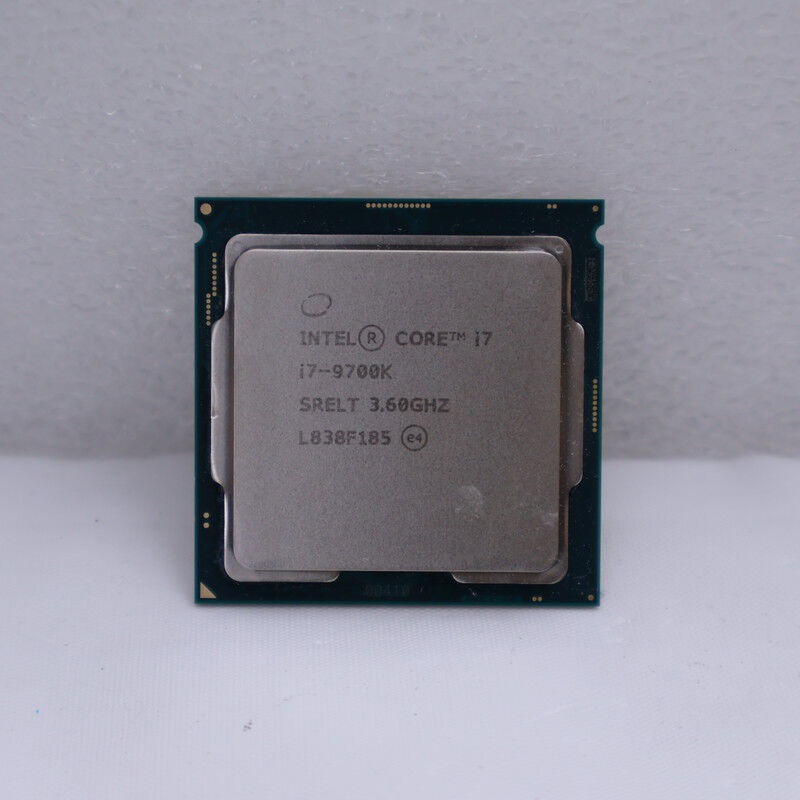 【バラ売り可】CPU Intel Core i7-9700 他 中古 INTEL Core i7 9700K (1151/3.60GHz/12M/C8/T8) 138481 （388337