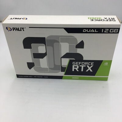 【白山FM松任店】中古  Palit NE63060019K9-190AD(RTX3060 Dual 12G) 175511 