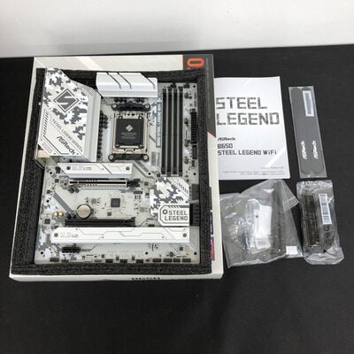 【長野稲里店】中古  ASRock B650 Steel Legend WiFi (B650 AM5 ATX) 168306 