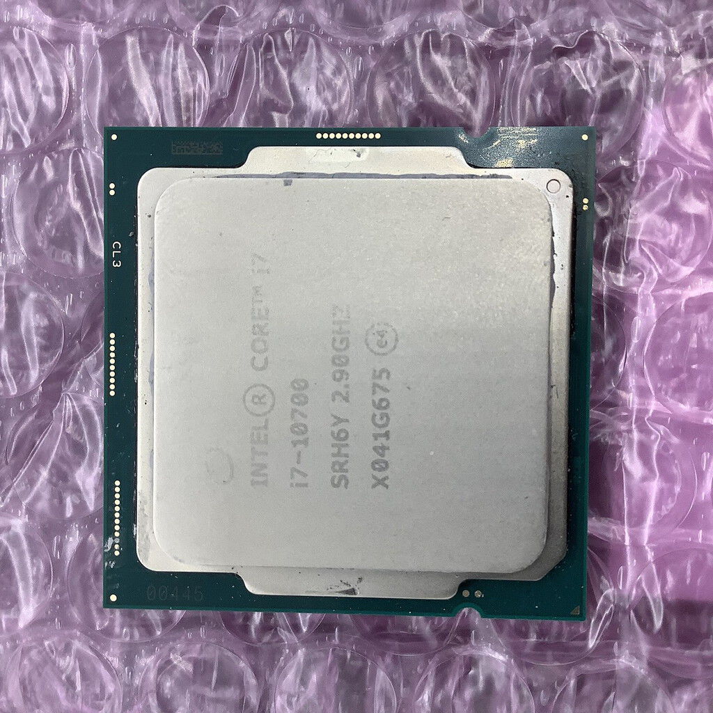 中古 INTEL Core i7 10700 (1200/2.9G/16M/C8/16) 142718 （383452