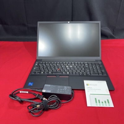【静岡東瀬名店】中古  LENOVO E15 Gen2 MSO 指紋認証あり (Intel Core i5 1135G7 2.4GHz/8GB/SSD256GB/-/オンボード/15.6/1920x1080/GbE/Wi-Fi/WEBCAM/W11P/Microsoft Office Home and Business 2024) 188567 