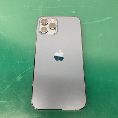 【神戸・三宮店】中古  Apple iPhone12 Pro 6.1インチ 256GB (パシフィックブルー) 国内版SIMロックフリー MGMD3J/A 143803 