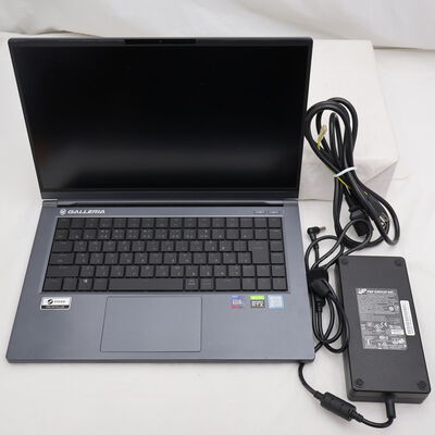 【通販センター】中古  THIRDWAVE GALLERIA GCR2070RGF-QC-G(Intel Core i7 9750H/16GB DDR4 (PC4)/SSD1TB/なし/NVIDIA GeForce RTX 2070 with Max-Q Design 8GB/15.6/1920x1080/Wi-Fi/W11H64 MAR) 201368 