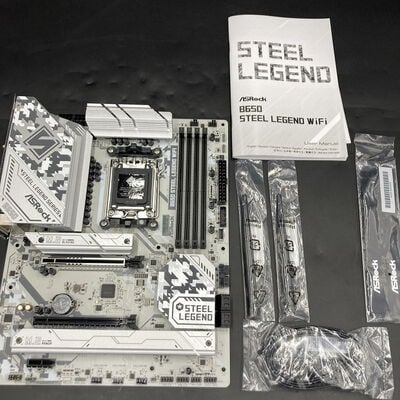 【熊本浜線店】中古  ASRock B650 Steel Legend WiFi (B650 AM5 ATX) 5370000821 