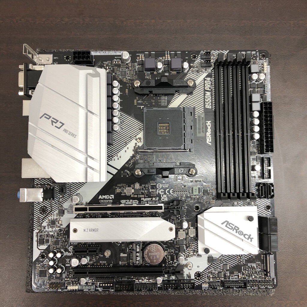 中古 ASRock B550M Pro4 (B550 AM4 mATX DDR4) 142938 （352634