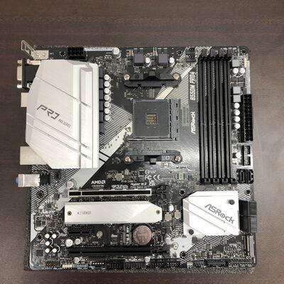 【福山ココローズ店】中古  ASRock B550M Pro4 (B550 AM4 mATX DDR4) 142938 