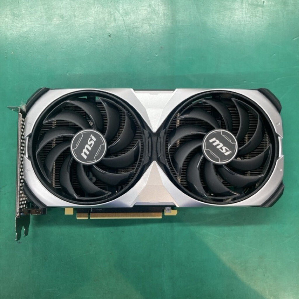 中古 MSI GeForce RTX 4070 VENTUS 2X E 12G OC (RTX4070 12GB