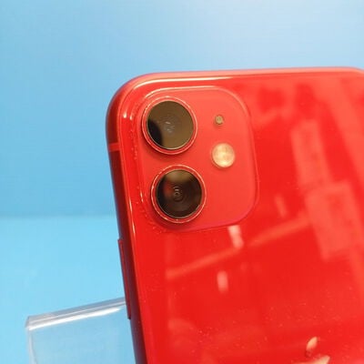 【大須店】中古  【SIMロック解除済み】【au】 Apple iPhone11 128GB (PRODUCT)RED MHDK3J/A 新パッケージ版 155714 