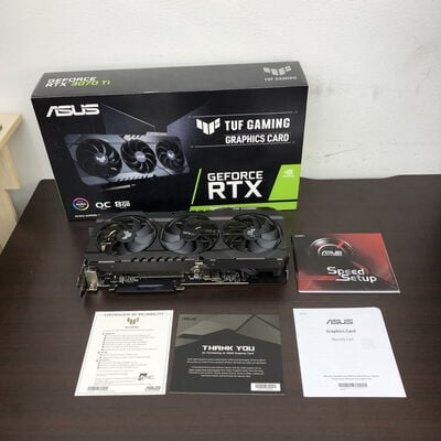 【長野稲里店】中古  ASUS TUF-RTX3070TI-O8G-GAMING (RTX3070Ti 8GB) 146268 