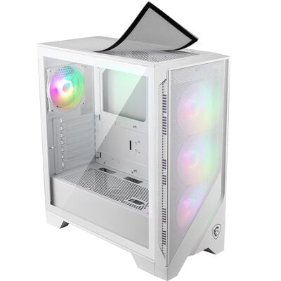 MSI  MAG FORGE 320R AIRFLOW WHITE (ATX ガラス ホワイト) 