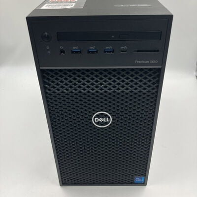 【なんば店】中古  DELL Precision 3650 Tower (i7 11700/64GB/SSD512GB/HDD2TB/Mt/RTX3060 12GB/WLAN) 3280022373 