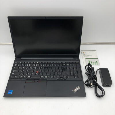 【福井日之出店】中古  LENOVO E15 Gen2 MSO 指紋認証あり (Intel Core i5 1135G7 2.4GHz/8GB/SSD256GB/-/オンボード/15.6/1920x1080/GbE/Wi-Fi/WEBCAM/W11P/Microsoft Office Home and Business 2024) 188571 