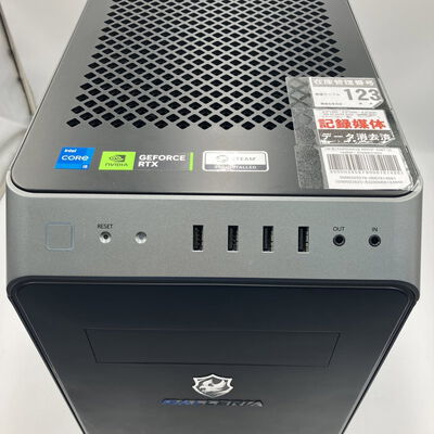 【なんば店】中古  THIRDWAVE RRR5F-R46T (i5 14400F/16GB/SSD500GB/RTX4060Ti 8GB) 3280023825 
