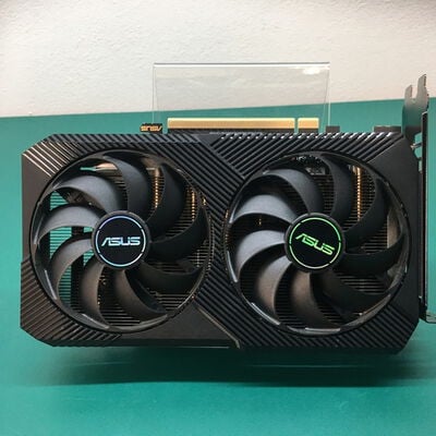 【佐賀南部バイパス店】中古  【LHR版】ASUS DUAL-RTX3060TI-8G-MINI-V2 (RTX3060Ti 8GB LHR) 175520 