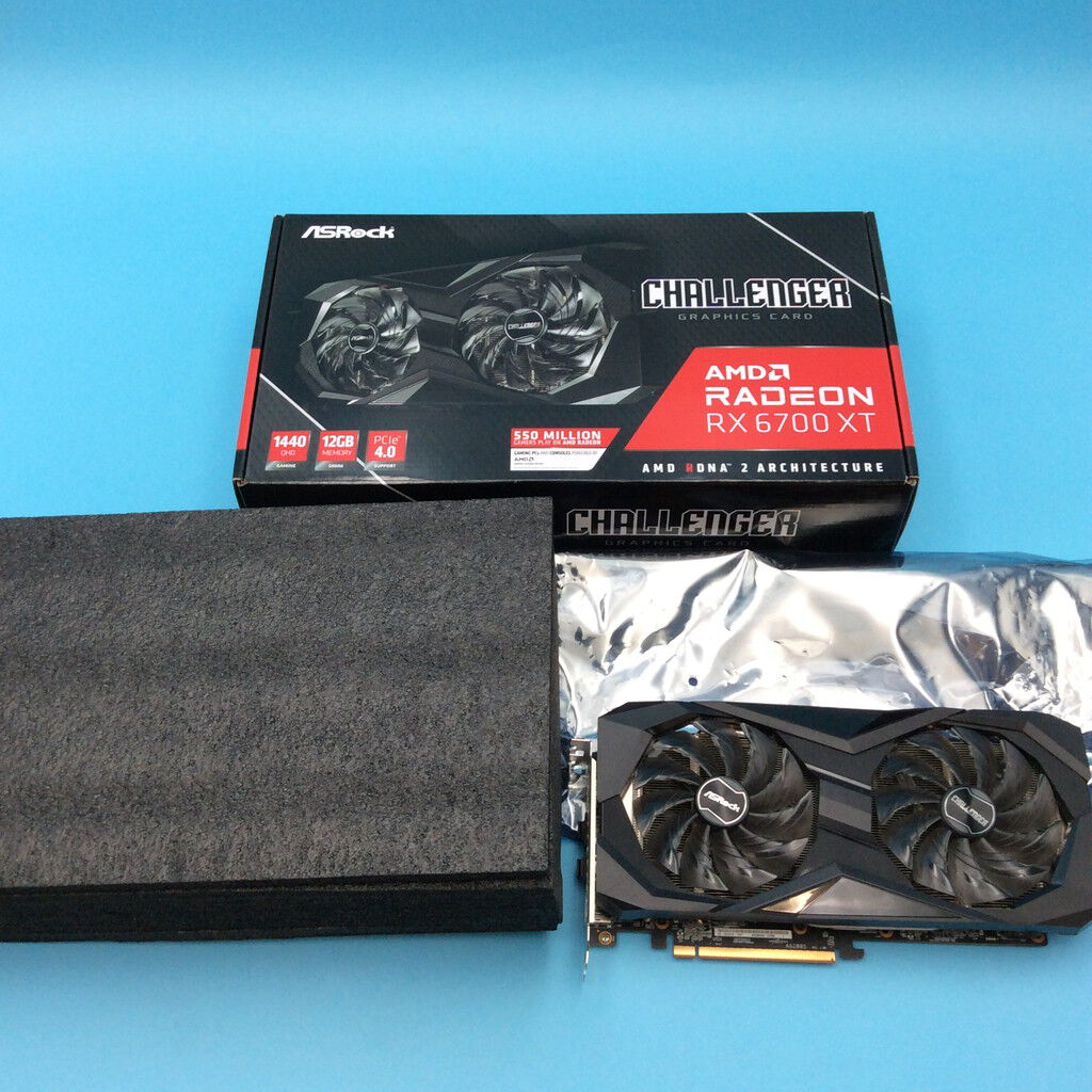 中古 ASRock RX6700XT CLD 12GO (RX6700XT 12GB) 3410013706 （327101