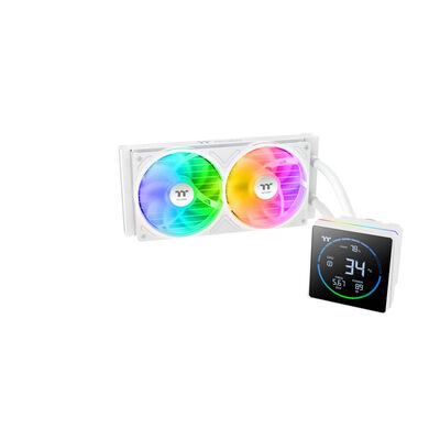 Thermaltake  TH240-S V3 ARGB Sync Snow CL-W471-PL12SW-A (240mm ARGB ホワイト) 