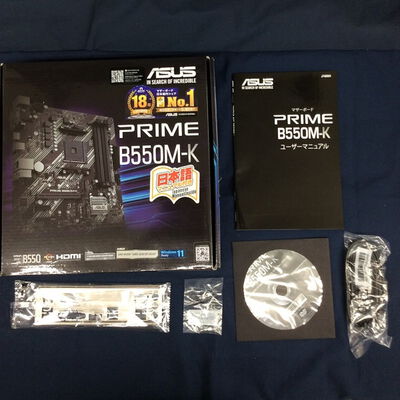 【川崎店】中古  ASUS PRIME B550M-K (B550 AM4 mATX DDR4) 142905 