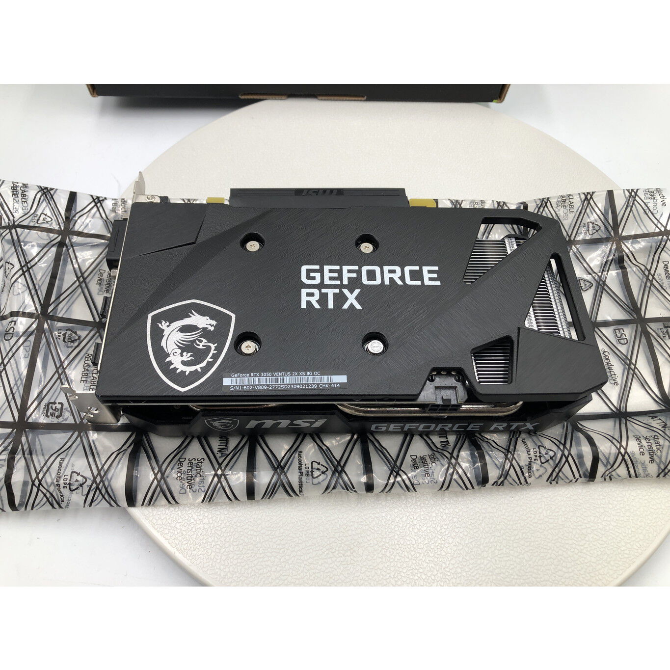 MSI GeForce RTX 3050 VENTUS 2X 8GB 中古 中古】MSI GeForce RTX 3050 VENTUS 2X XS 8G OC RTX3050/8GB(GDDR6