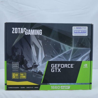 【通販センター】中古  ZOTAC ZT-T16620F-10L (GTX1660 SUPER Twin Fan) 141210 